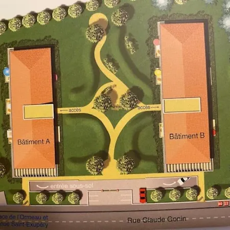 Calme&confort - Proche Cité De L'espace Appartamento *